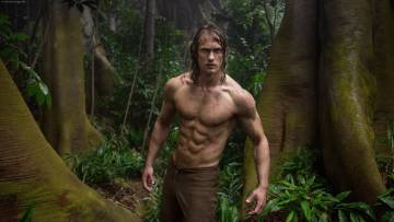 Alexander Skarsgard, que arrasó en la serie 'True Blood', y Margot Robbie, que alcanzó la fama tras aparecer en 'El lobo de Wall Street', protagonizan la nueva entrega de Tarzán: 'La leyenda de Tarzán'.