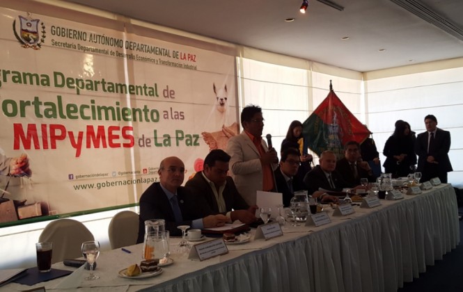 Empresarios dispuestos a crear empresas mixtas con la Gobernación de La Paz Empresarios dispuestos a crear empresas mixtas con la Gobernación de La Paz