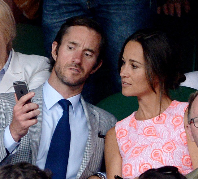 James Matthews y Pippa Middleton en su entorno natural: el tenis.