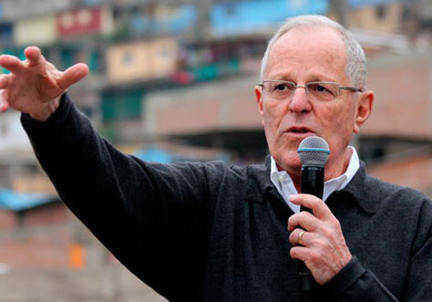 El candidato peruano Pedro Pablo Kuczynski.