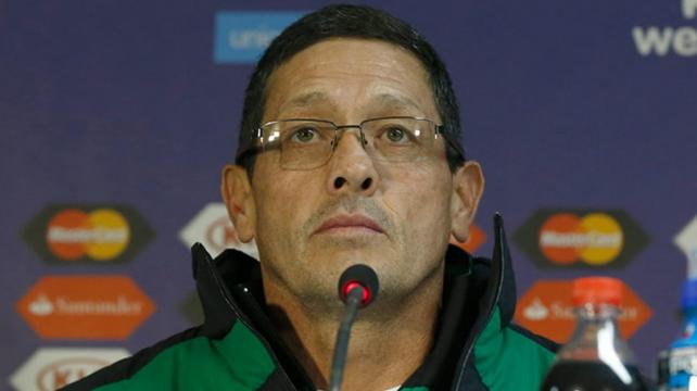 Soria dio su opinión sobre la posibilidad de regresar al cargo de entrenador de la Verde. Foto: EFE %image_alt%