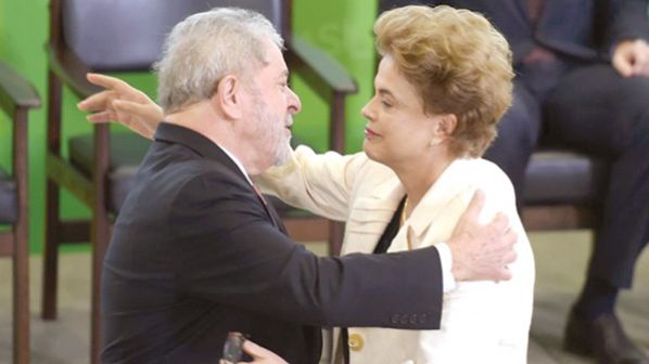DILMA ROUSSEFF JUNTO A LULA DA SILVA. EFE