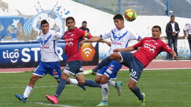 Del partido jugado en diciembre de 2015, con victoria 2-0 de Wilstermann. Foto archivo DIEZ.BO %image_alt%