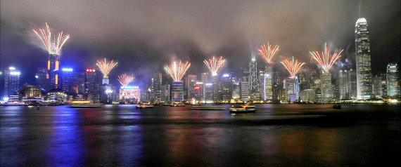 FUEGOS ARTIFICIALES SHANGHAI