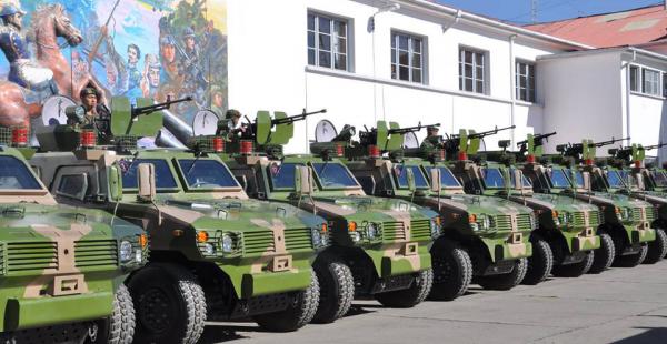 El implemento fue recibido esta mañana por el ministro de Defensa en el
