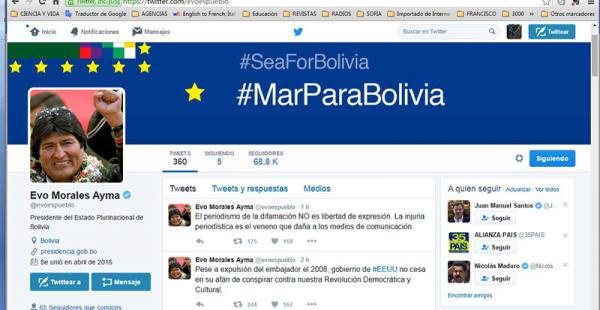 Los mensajes sobre Chile, ya sea criticando o pidiendo diálogo, abundaron este mes