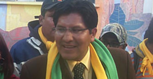 El abogado Rime Choquehuanca