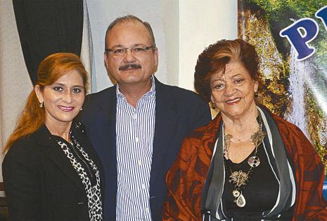 Rosa Ortiz, Alfredo Pinto y ‘Beby’ Landívar