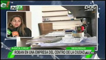 Aumentan los robos en pleno centro de la ciudad