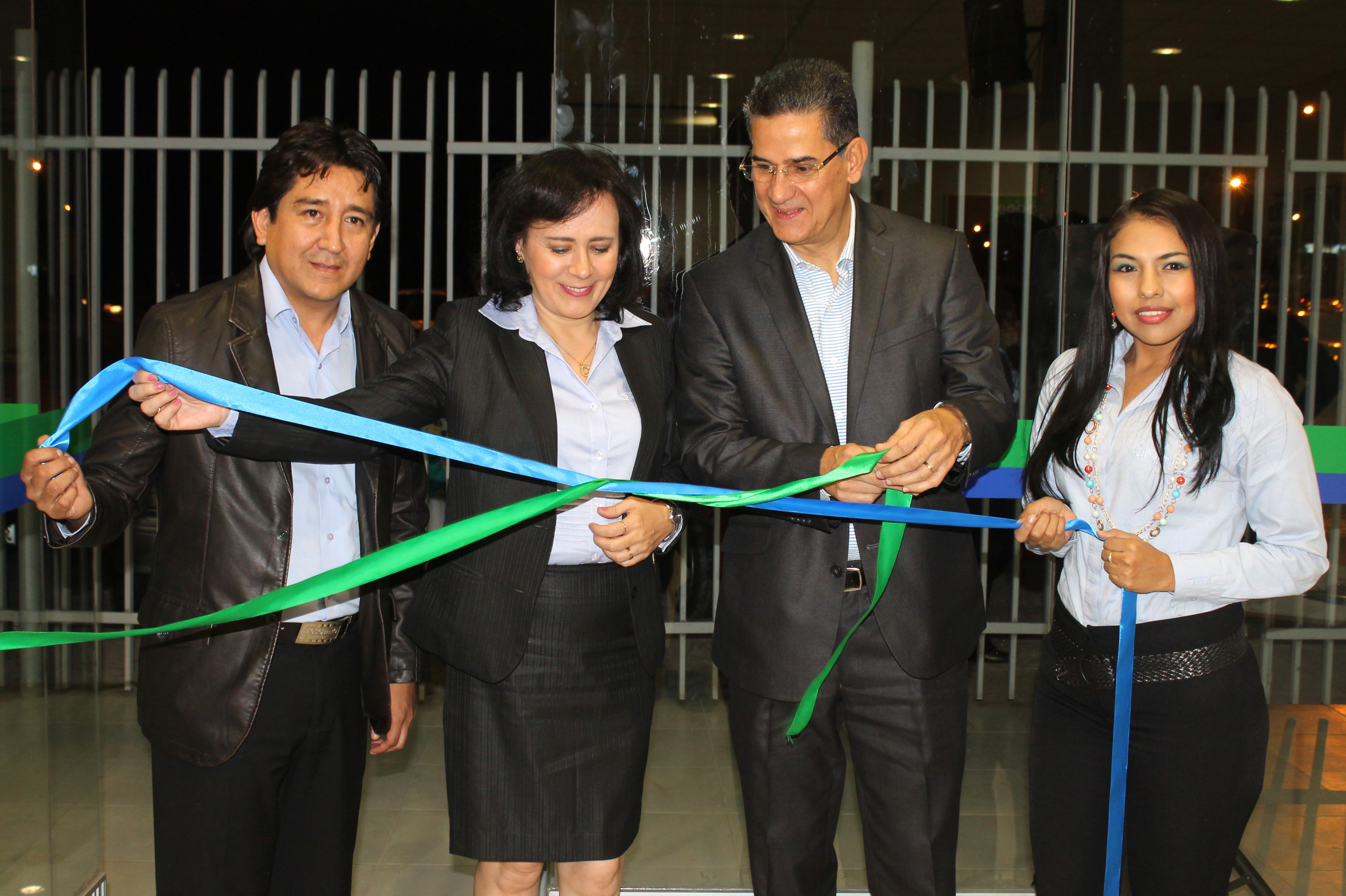 Gary Agreda, Carmen Navarro, Bladimir Reverón y  Aracely Bautista