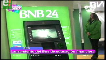 Presentaron el “Bus de Educación Financiera”