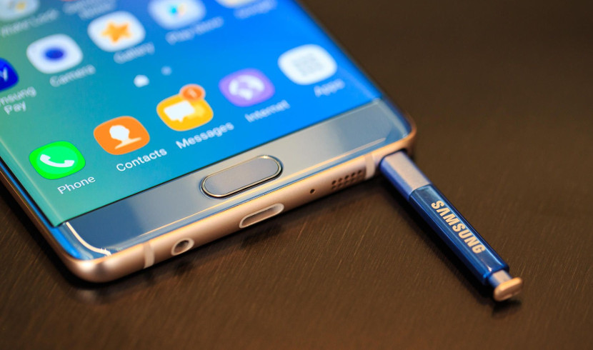 S Pen y Galaxy Note 7