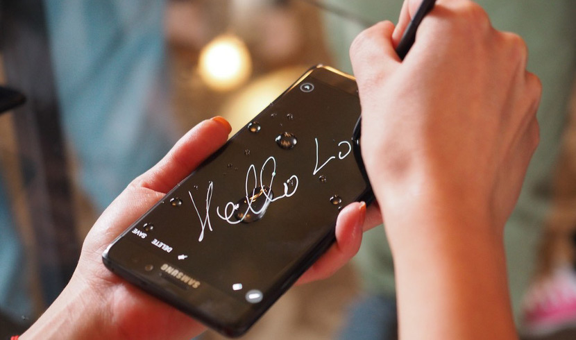 Samsung Galazy Note 7 Agua
