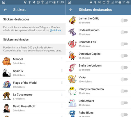Stickersdestacados