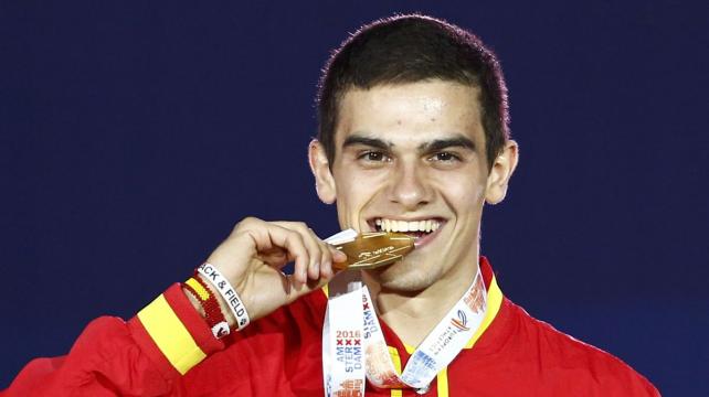 Hortelano es el campeón de Europa. Buscará el oro frente a Usain Bolt en Río. Foto: Reuters %image_alt%