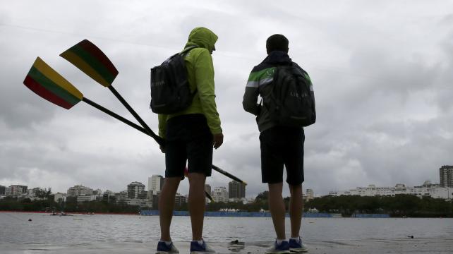 Las regatas de remo olímpico se prolongarán hasta el sábado 13 de agosto en la Laguna Rodrigo de Freitas. Foto: Reuters %image_alt%