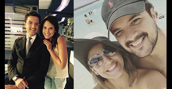 Los periodistas se conocieron hace cuando ella era colega de su hermano Gary. Solo se saludaban