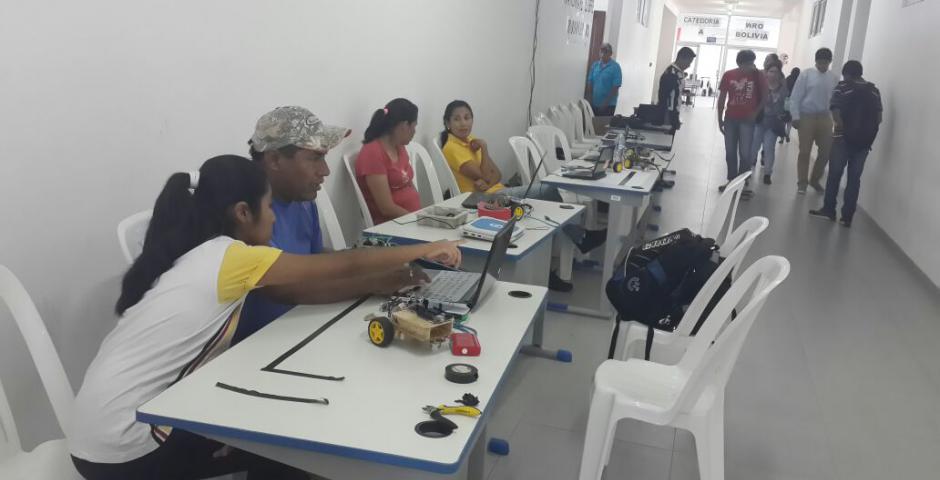 Olimpiadas científicas de robótica