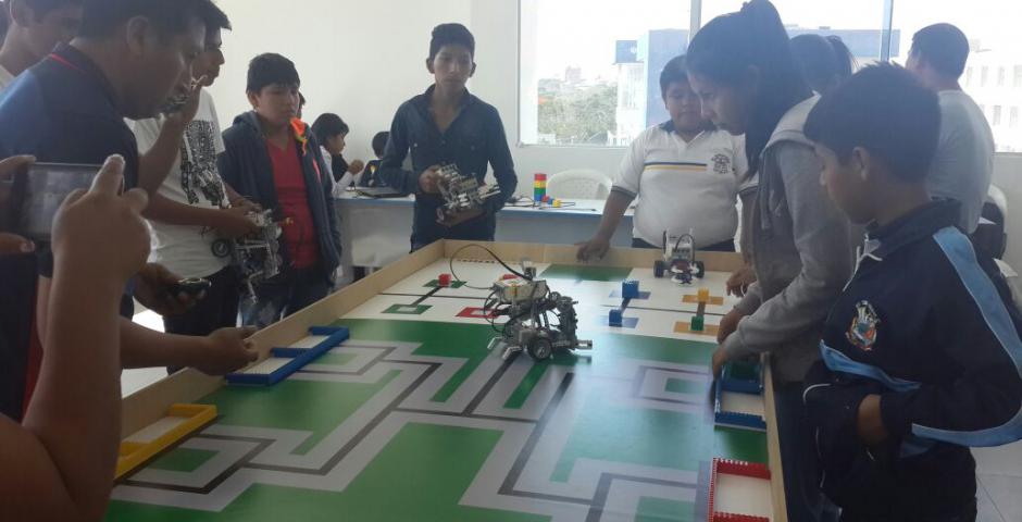 Olimpiadas científicas de robótica