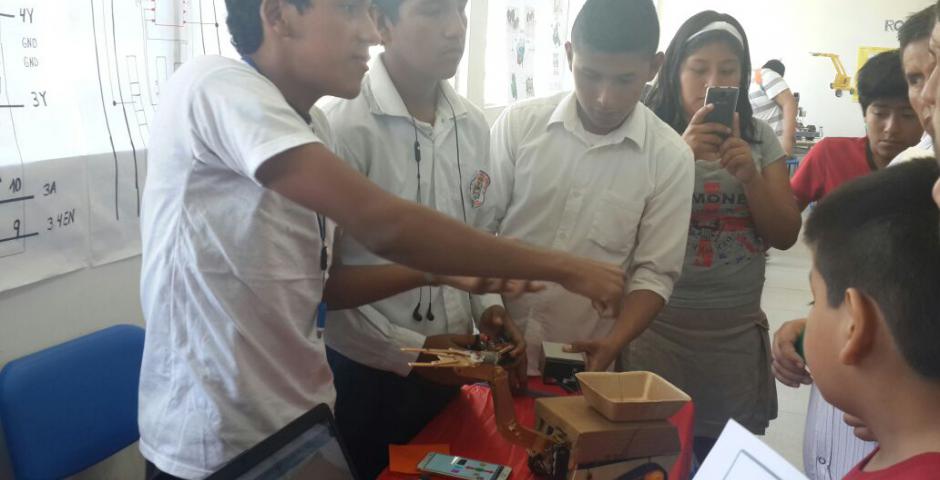 Olimpiadas científicas de robótica