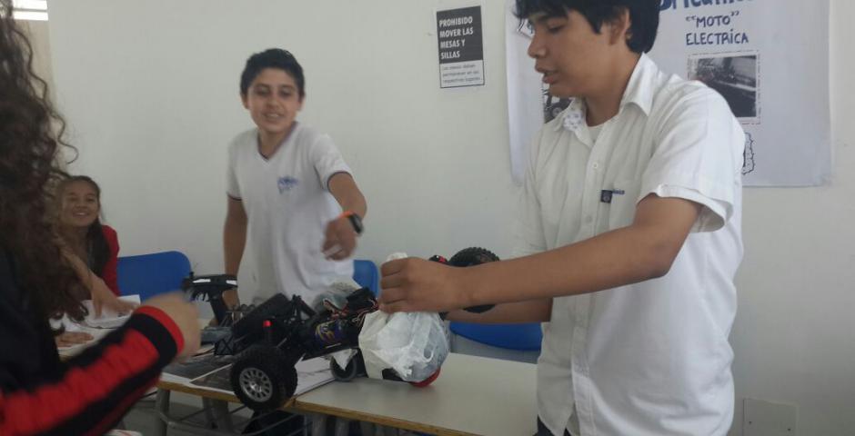 Olimpiadas científicas de robótica