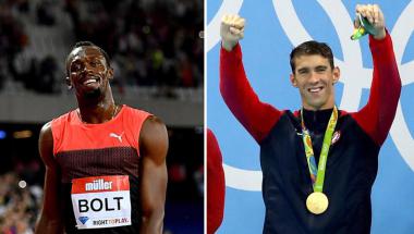 Usain Bolt y Michael Phelps están por retirarse tras los Olímpicos de Río 2016, dejando un gran espacio para llenar por parte de otros atletas. (Foto: Getty Images)