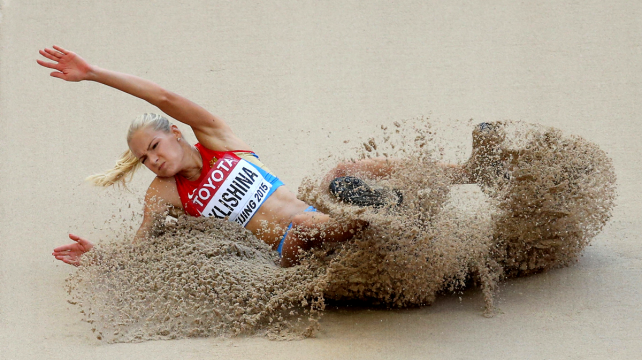 Darya Klishina está habilitada para mostrar sus cualidades de atleta. Foto: Reuters %image_alt%