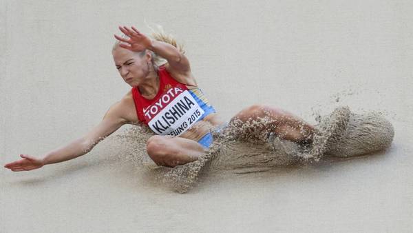 La rusa Daria Klishina fue readmitida por el TAS y podrá participar en la prueba de salto en largo. (DPA)