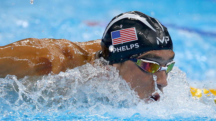 El nadador estadounidense Michael Phelps