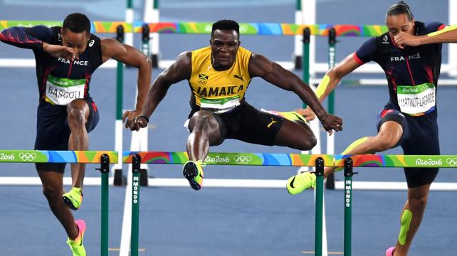 Omar McLeod ganó la medalla de oro en Río 2016. Foto. Reuters %image_alt%