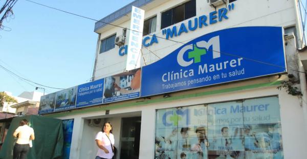 Luego de ser herida la mujer fue llevada hasta la clínica Maurer, lugar en el que se recupera
