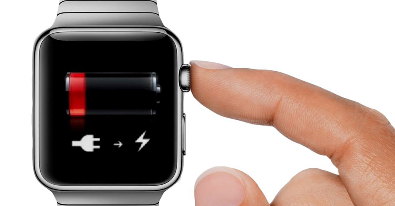 Nivel de batería del Apple Watch