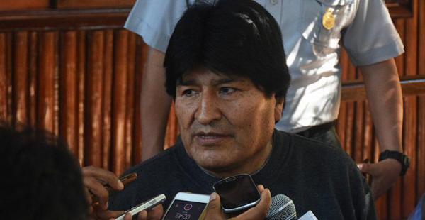 Evo Morales en Pando