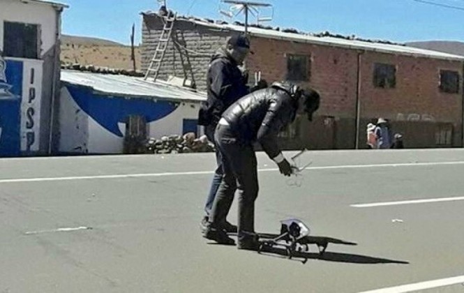 Informan que el dron del Ministerio de Gobierno captó a los asesinos del viceministro Illanes Informan que el dron del Ministerio de Gobierno captó a los asesinos del viceministro Illanes