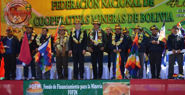 Gustavo Pedraza alianza minera cooperativista