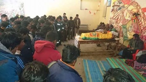 Velorio del tercer cooperativista fallecido. Foto: Facebook