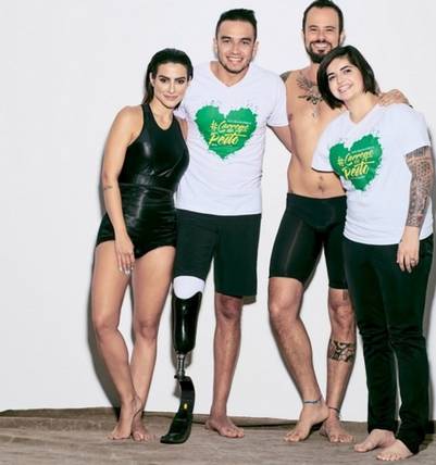 Actores y atletas, juntos en la nota de la revista Vogue.