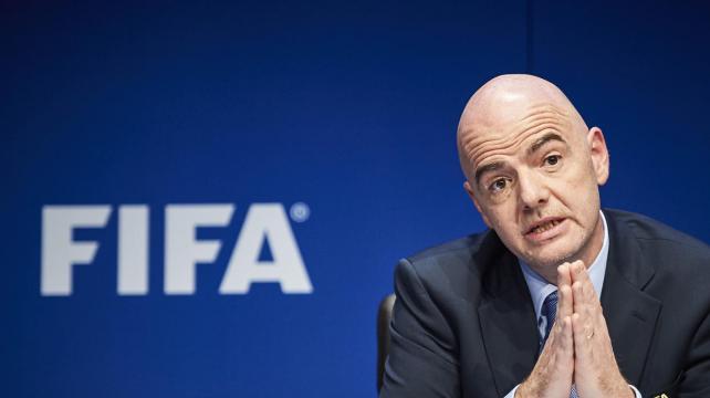 Gianni Infantino llegó a la FIFA tras la caída de Blatter por actos de corrupción. Foto: Internet %image_alt%