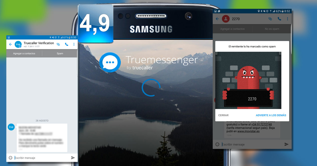 Aplicación Truemessenger