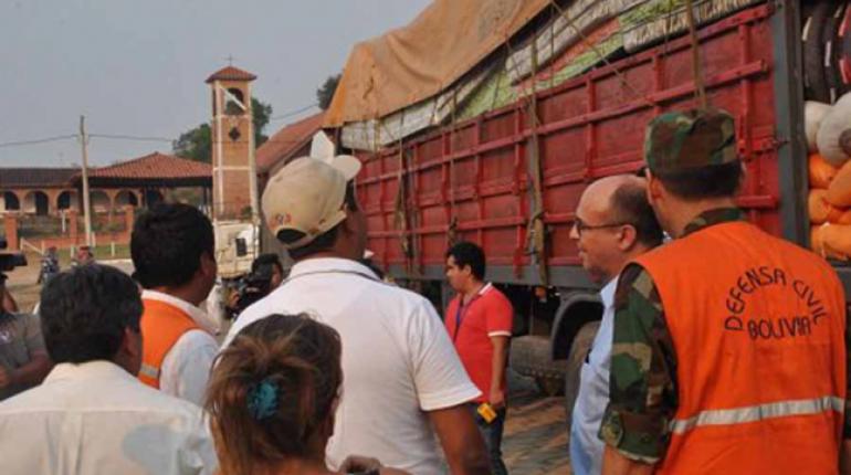 El Ministerio de Defensa entrega ayuda humanitaria | El Ministerio de Defensa