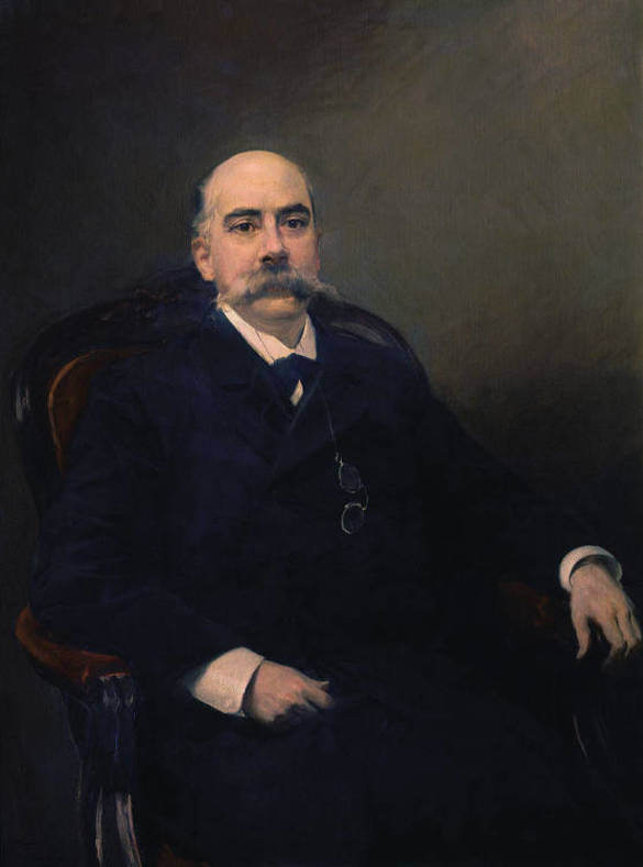 Retrato de Emilio Castelar Ripoll, por Joaquín Sorolla. 1901.