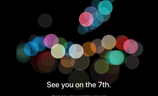 Confirmada la fecha para el evento del iPhone 7