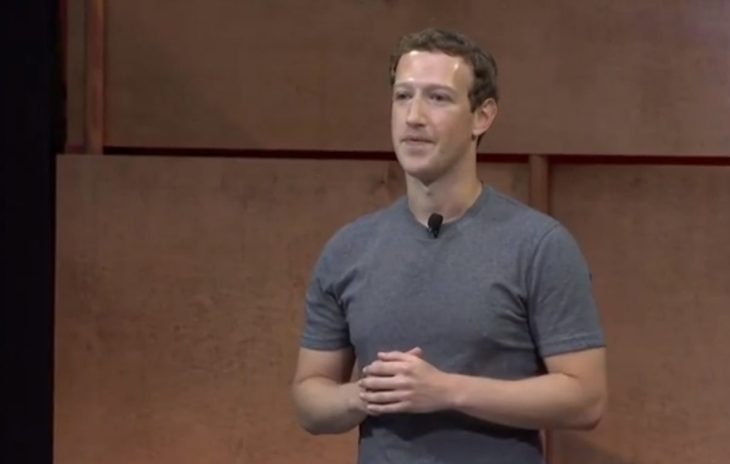 Imagen: Mark Zuckerberg durante el evento