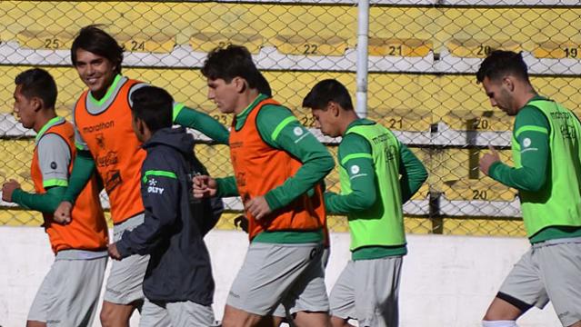 Martins siempre se muestra sonriente en cada práctica de la selección. Foto: Página Siete %image_alt%