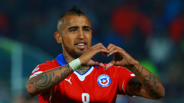 Arturo Vidal, jugador de la selección chilena. Foto. Internet %image_alt%