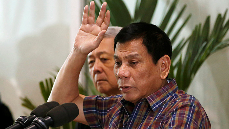 El presidente de Filipinas, Rodrigo Duterte