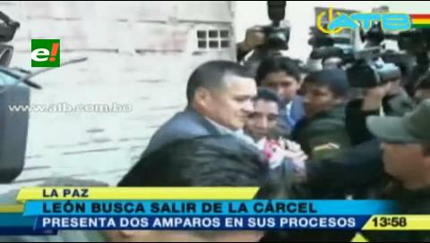 Eduardo León presentará dos amparos constitucionales para salir libre