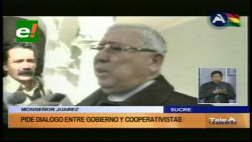 La Iglesia Católica exhorta una vez más al diálogo entre cooperativistas y el Gobierno