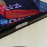 Sensor de huellas del Sony Xperia XZ