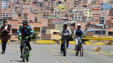 Día del Peatón 2015 en La Paz. Foto: La Razón